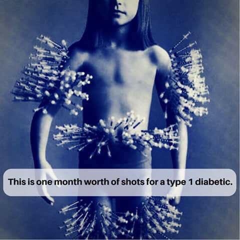 diabetes one month of shots photo